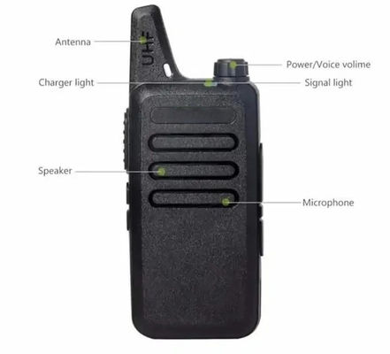 10W UV-16 étanche à l'eau 3800mAH 400-520MHz U/V Full Dual Band Radio Walkie-Talkie Portable