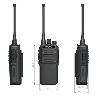 JJCC Walkie-Talkie Handy Kid Distance longue portée Radio à deux voies Walkie-Talkie portatif
