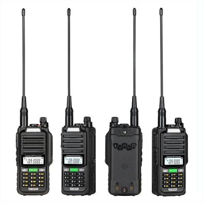 Émetteur radio à deux voies UHF de 128*60*33 mm pour une plage de fréquences de 400 à 470 MHz