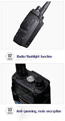 5W VHF UHF Transcepteur radio à double bande pour radio portable à deux voies