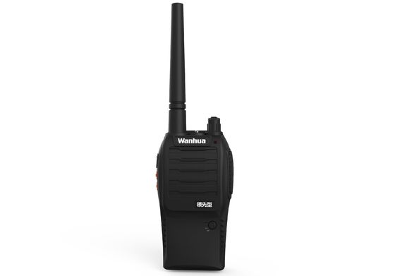 Wanhua S6 Black 4G POC Walkie Talkie avec batterie Li-ion de 3,7 V et double bande UHF / VHF