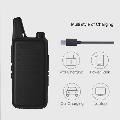 Radio portable Vhf Meilleur bf VTC2 Longue portée Mini Radio à deux voies 400-470mhz Walkie Talkie