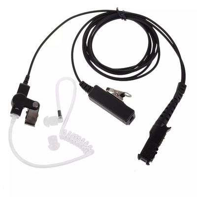 Moulé privé sans tube d'air PPT écouteur câblé pour casque de radiocommunicateur P6600