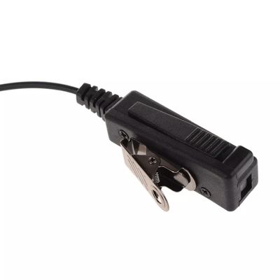 Moulé privé sans tube d'air PPT écouteur câblé pour casque de radiocommunicateur P6600