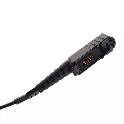 Moulé privé sans tube d'air PPT écouteur câblé pour casque de radiocommunicateur P6600