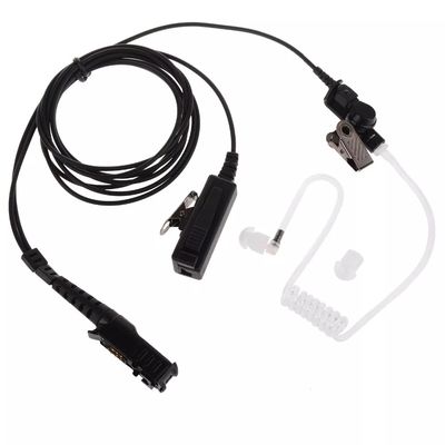 Moulé privé sans tube d'air PPT écouteur câblé pour casque de radiocommunicateur P6600