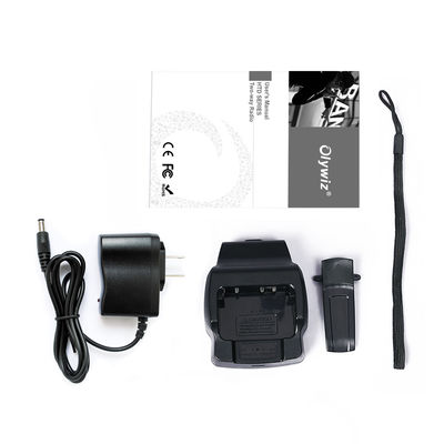 2023 6W UHF portable Walkie Talkie Radio Station à deux voies Transcepteur communicateur avec charge USB