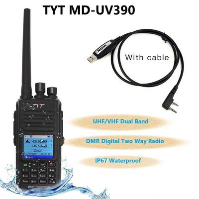 TYT MD-UV390 IP67 imperméable à l'eau DMR TDMA à double bande