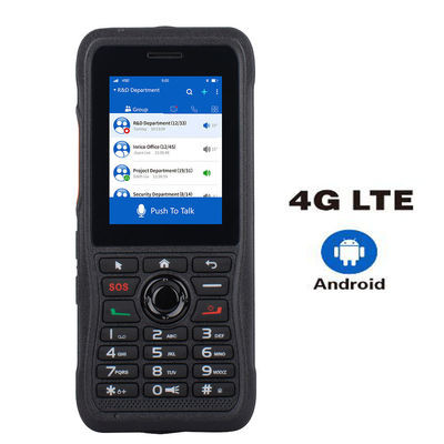 Réseau 4G Radio bidirectionnelle Zello T310 Rugged 4G Poc Téléphone portable avec petit clavier de 2,4 pouces
