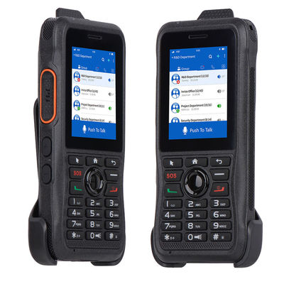 Réseau 4G Radio bidirectionnelle Zello T310 Rugged 4G Poc Téléphone portable avec petit clavier de 2,4 pouces