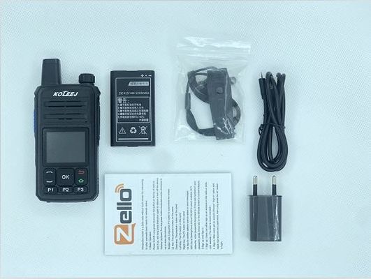 Internet portable WakieTalkie prêt à l'emploi 4g carte SIM Zello Radio avec portée illimitée