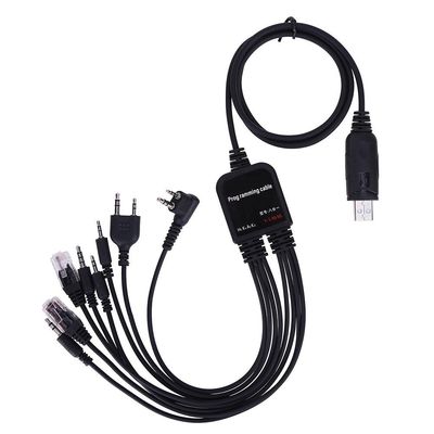 8 en 1 câble de programmation USB pour Motorola Baofeng HYT VX GMRS puissance de sortie
