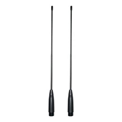1.5W Puissance de sortie à double bande VHF/UHF 144/430MHz Antenne radio mobile à fouet pliable