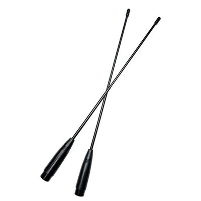 1.5W Puissance de sortie à double bande VHF/UHF 144/430MHz Antenne radio mobile à fouet pliable