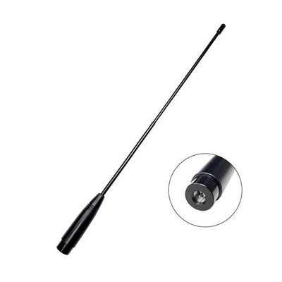 1.5W Puissance de sortie à double bande VHF/UHF 144/430MHz Antenne radio mobile à fouet pliable