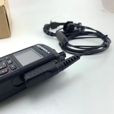 Motorola MTP3150 3250 6750 Microphone à gorge lourde avec casque à tube acoustique