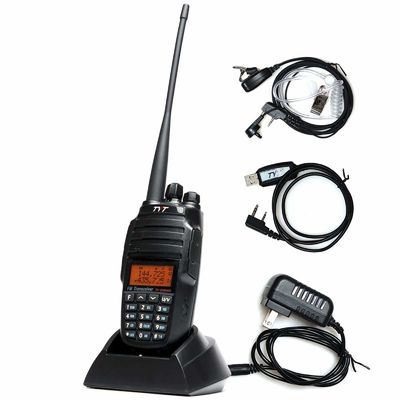 Récepteur de radio FM extérieur TYT UV-8000D à double bande Walkie-Talkie portable avec écran
