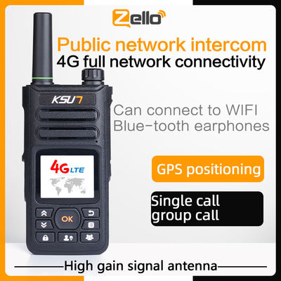 Réseau GPS Wifi POC Walkie Talkie 4G POC Radio bidirectionnelle avec communication longue portée