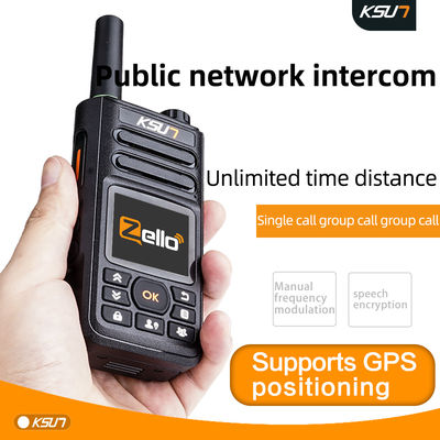Réseau GPS Wifi POC Walkie Talkie 4G POC Radio bidirectionnelle avec communication longue portée