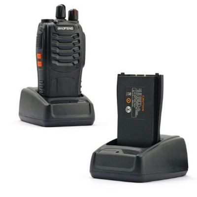 Original Baofeng BF 888S Walkie Talkie Plage de fréquence 400-470Hz avec porte-charge