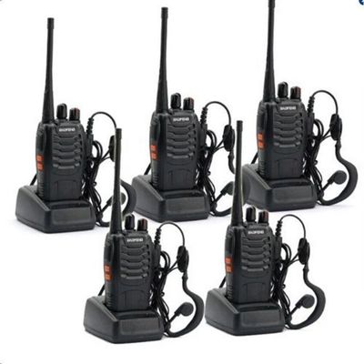Original Baofeng BF 888S Walkie Talkie Plage de fréquence 400-470Hz avec porte-charge
