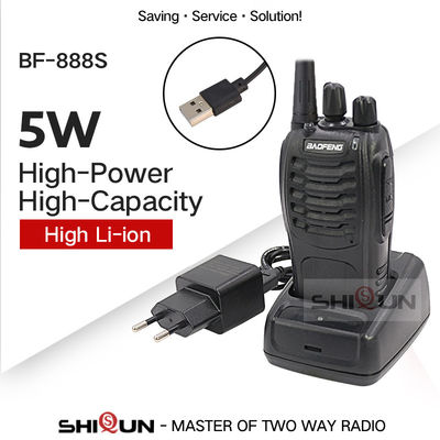 BF-888s Baofeng Walkie Talkie Radio à double bande BF888S Transcepteur UHF Radio à double sens
