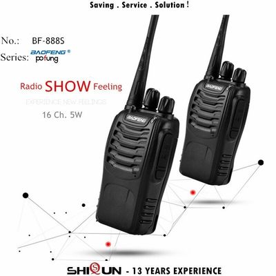 BF-888s Baofeng Walkie Talkie Radio à double bande BF888S Transcepteur UHF Radio à double sens