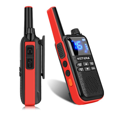 Approuvé par la CE KST AT100 Walkie Talkie imperméable à l'eau avec écouteur à dent bleue pour T82 T80 T62