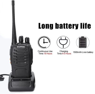 BAOFENG BF-888S Single Band 400-470mhz Radio portable à deux voies avec émetteur-récepteur