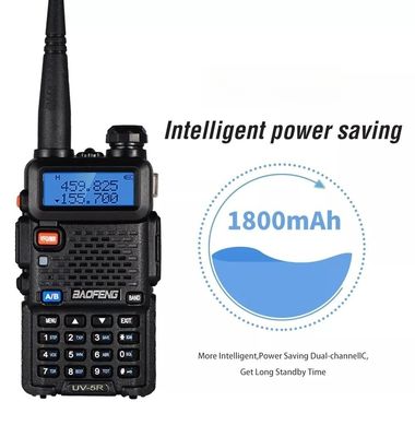 5 couleurs Vhf Walkie Talkie Dual Band numérique Baofeng UV-5r Radio à deux voies pour radio de jambon