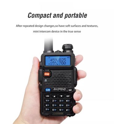 5 couleurs Vhf Walkie Talkie Dual Band numérique Baofeng UV-5r Radio à deux voies pour radio de jambon