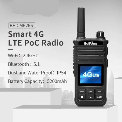 128 canaux de stockage Walkie Talkie Belfone Android Smart Poc pour une communication mondiale