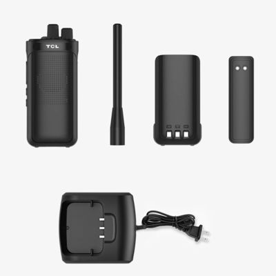 250g Walkie Talkie avec une portée de conversation de 0 à 10 km et commutation automatique numérique analogique A2d