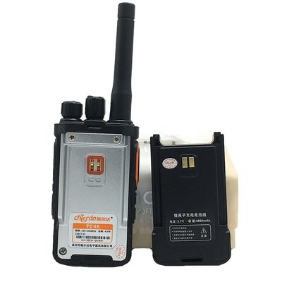 Chierda Tc68 Walkie Talkie Parfait pour la communication extérieure 7.4V Voltage de fonctionnement