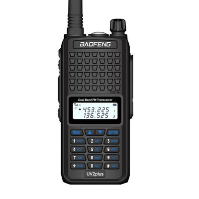 130 x 58 x 35 mm Noir Baofeng Bf-UV2plus IP68 LED lampe de poche UV à double bande Walkie Talkie