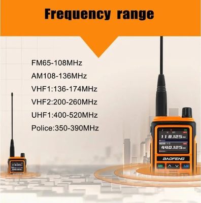 Baofeng Bf-17h UV-17m Portable VHF UHF FM à deux voies Walkie Talkie longue portée