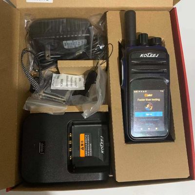 1800 mAh de capacité de batterie Walkie Talkie Android 9.0 N58 avec longue portée 4G et GPS
