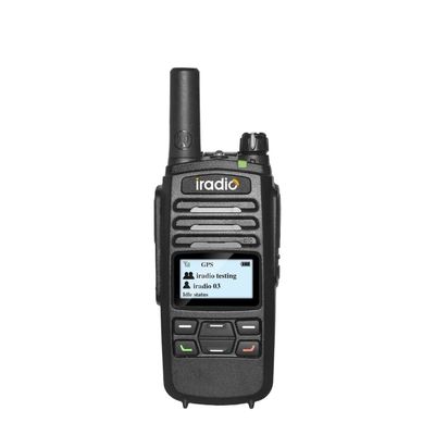 GPS portatif 2g/3g/4g CDMA/WCDMA/carte SIM réseau POC radio bidirectionnelle avec lampe de poche LED