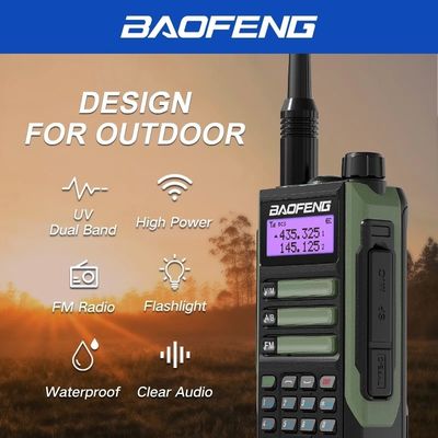 2024 BaoFeng UV-16 PRO High Power TYPE-C Walkie Talkie avec couleur noire et sortie 5W