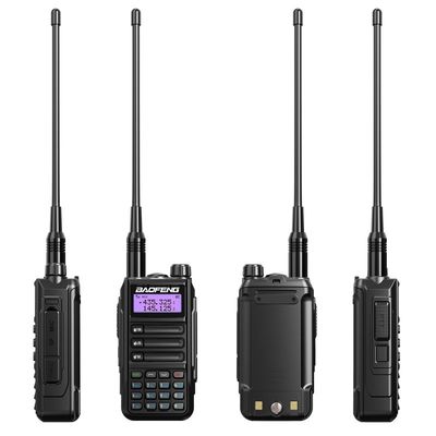 2024 BaoFeng UV-16 PRO High Power TYPE-C Walkie Talkie avec couleur noire et sortie 5W