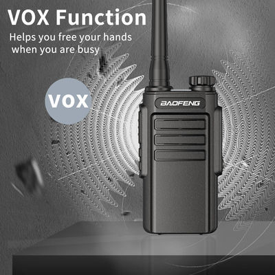 UHF 400-470MHz Portable Walkie Talkie Type-C Charge Mise à niveau de la radio BF-888S pour l'extérieur