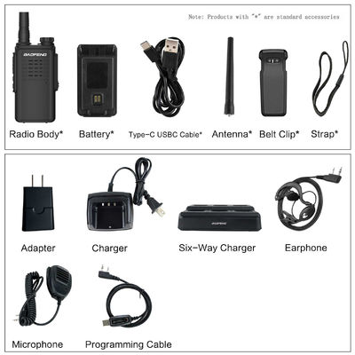 Baofeng W31E Talkie Walkie 5Watt Puissance de sortie 4.2V Voltage de fonctionnement pour professionnel