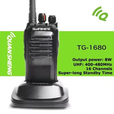 Quansheng Tg-1680 PC Programmeable régler la puissance des produits Walkie Talkie Pour 295g de poids