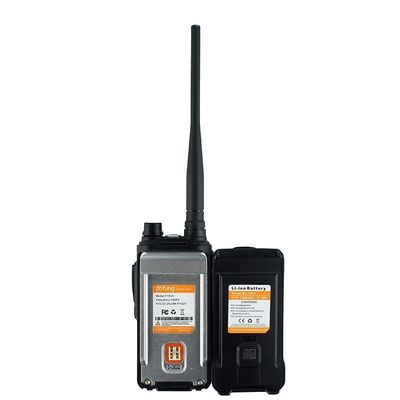 110x58x32mm Baofeng UV-13 Portable UHF VHF à double bande Amateur Walkie Talkie en noir