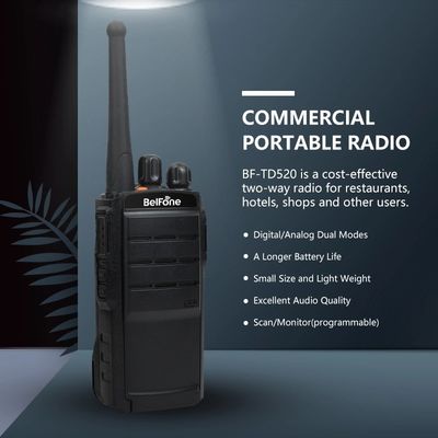 7.4V numérique UHF VHF Dmr Radio portable sans fil longue portée walkie-talkie