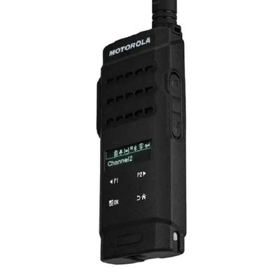 128 canaux de stockage Walkie-Talkie noir avec une puissance de signal élevée et un signal fort