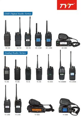 Tc-395 téléchargement de fréquence logiciel walkie-talkie avec une capacité de batterie de 2200mAh