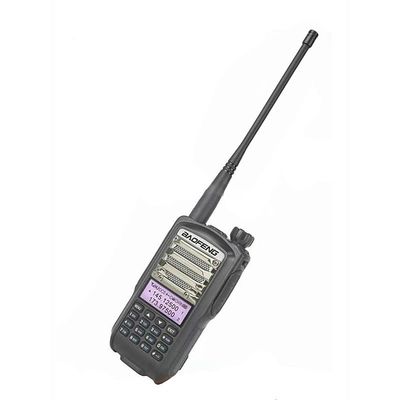 128 Canaux de stockage Baofeng UV-7r Ultraviolet Interphone radio à double fréquence Cheveux droits