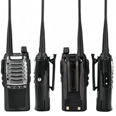 Niveau de résistance à l'eau IPX6 2W 4W 5W Walkie Talkie pour chantiers de construction et usines