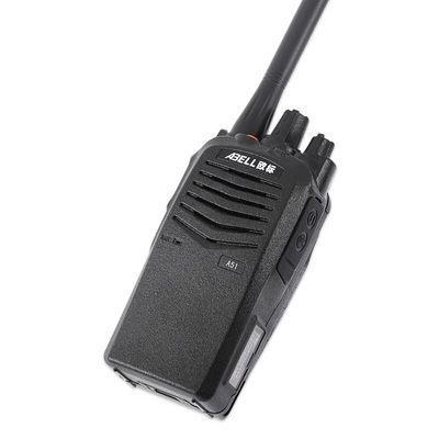 Portée de communication de 0 à 8 km IPX5 Niveau de résistance à l'eau Abell A51 Tdma Dual Time Slot Walkie Talkie